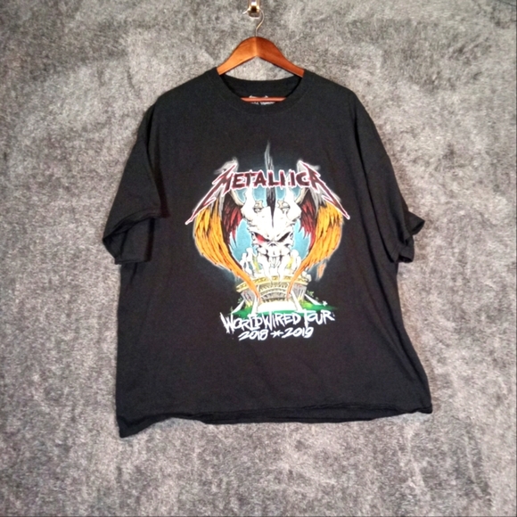 Metallica band tee world tour 2018-2019 men's 3X - Picture 1 of 6